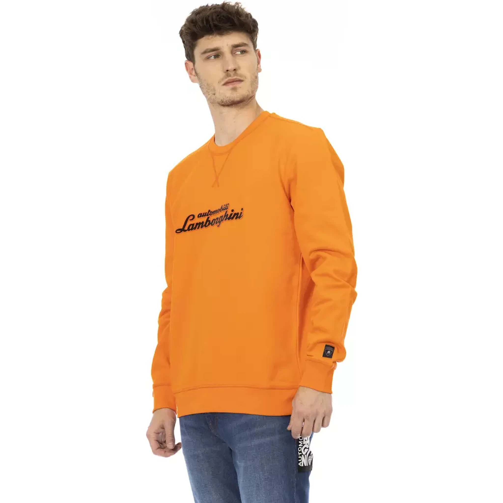 Orange Cotton Sweater