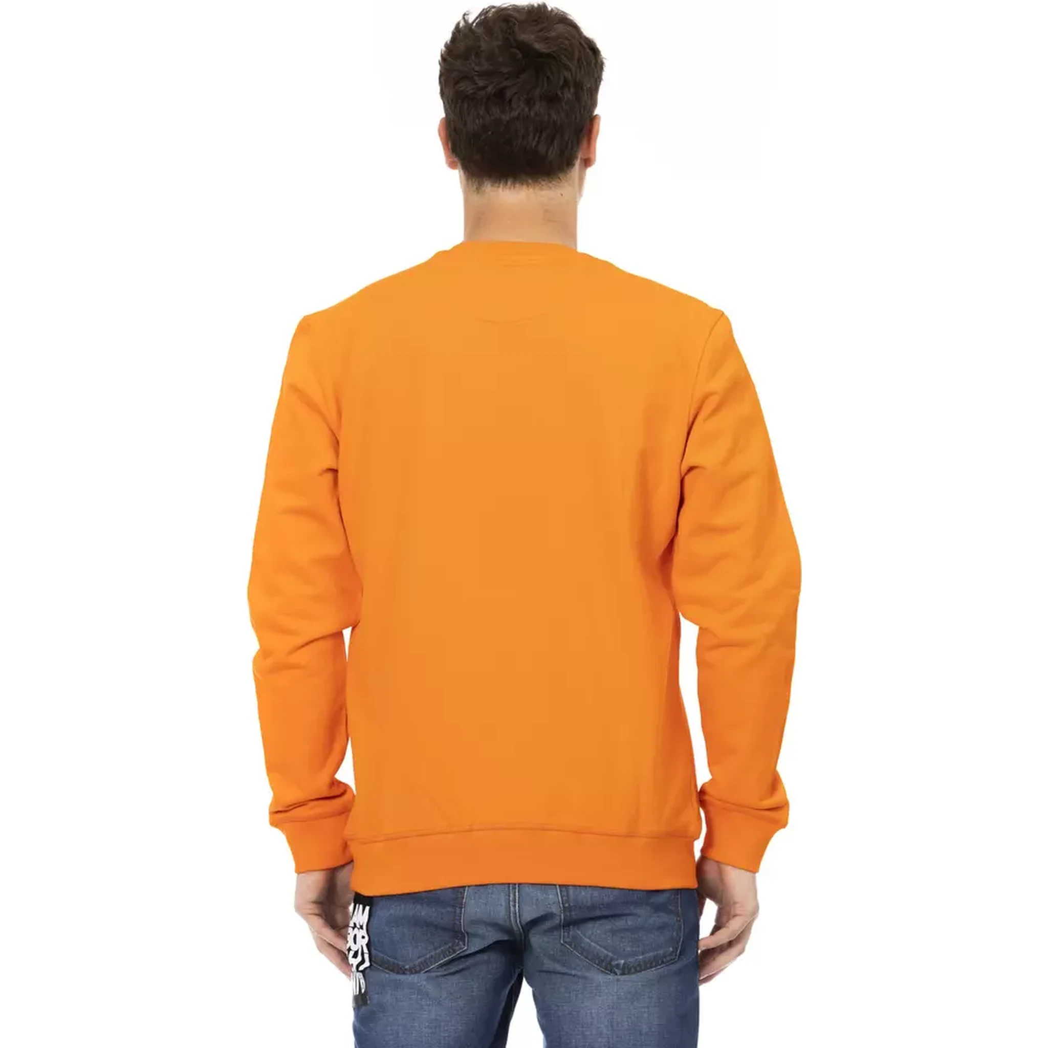Orange Cotton Sweater