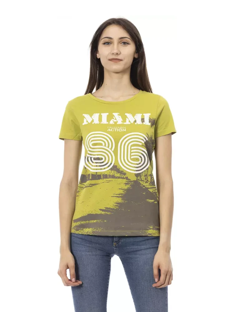 Green Cotton T-Shirt