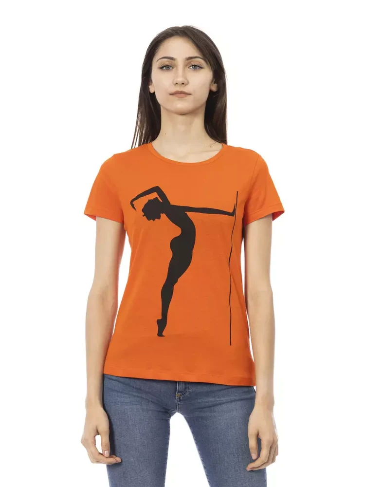Orange Cotton T-Shirt