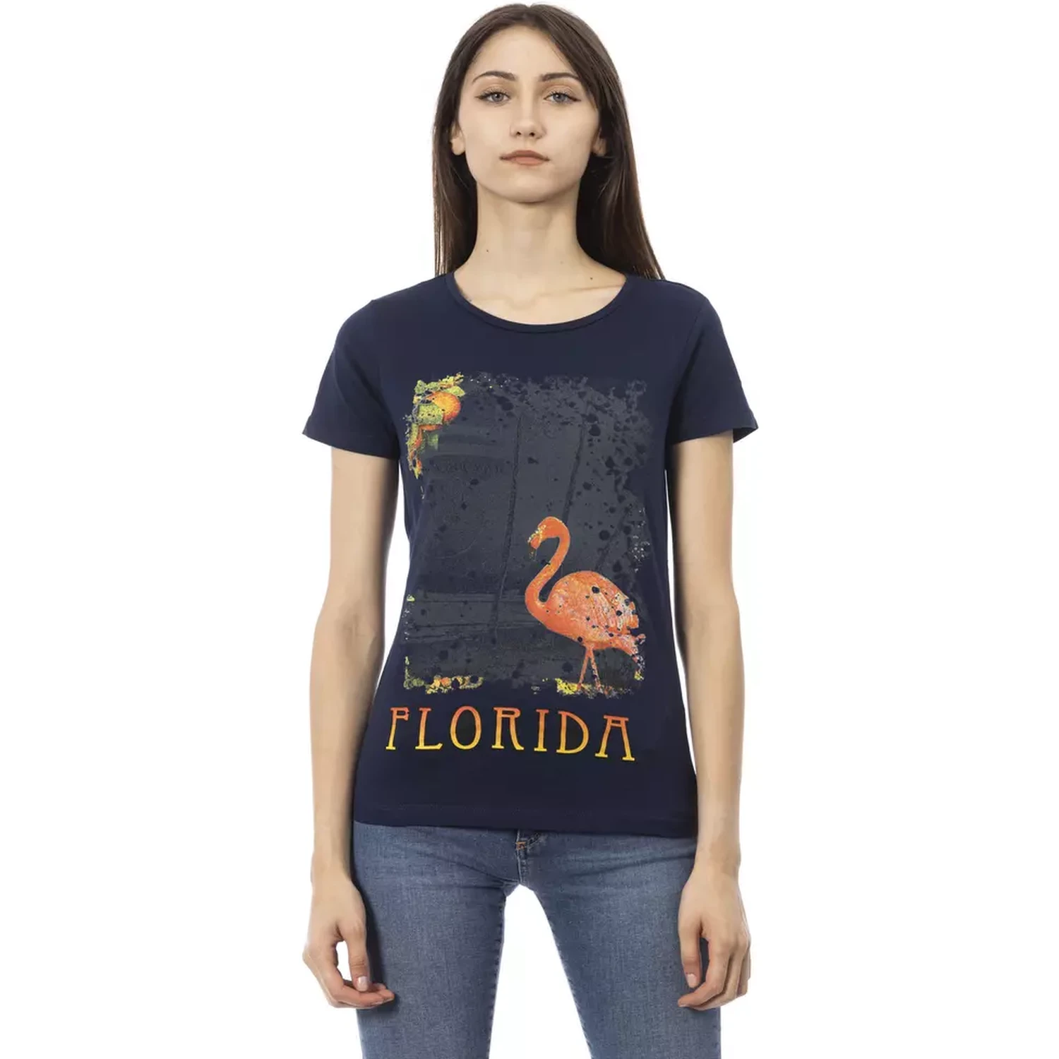 Blue Cotton T-Shirt
