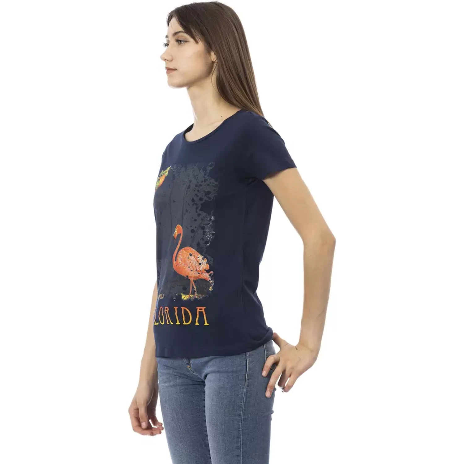 Blue Cotton T-Shirt