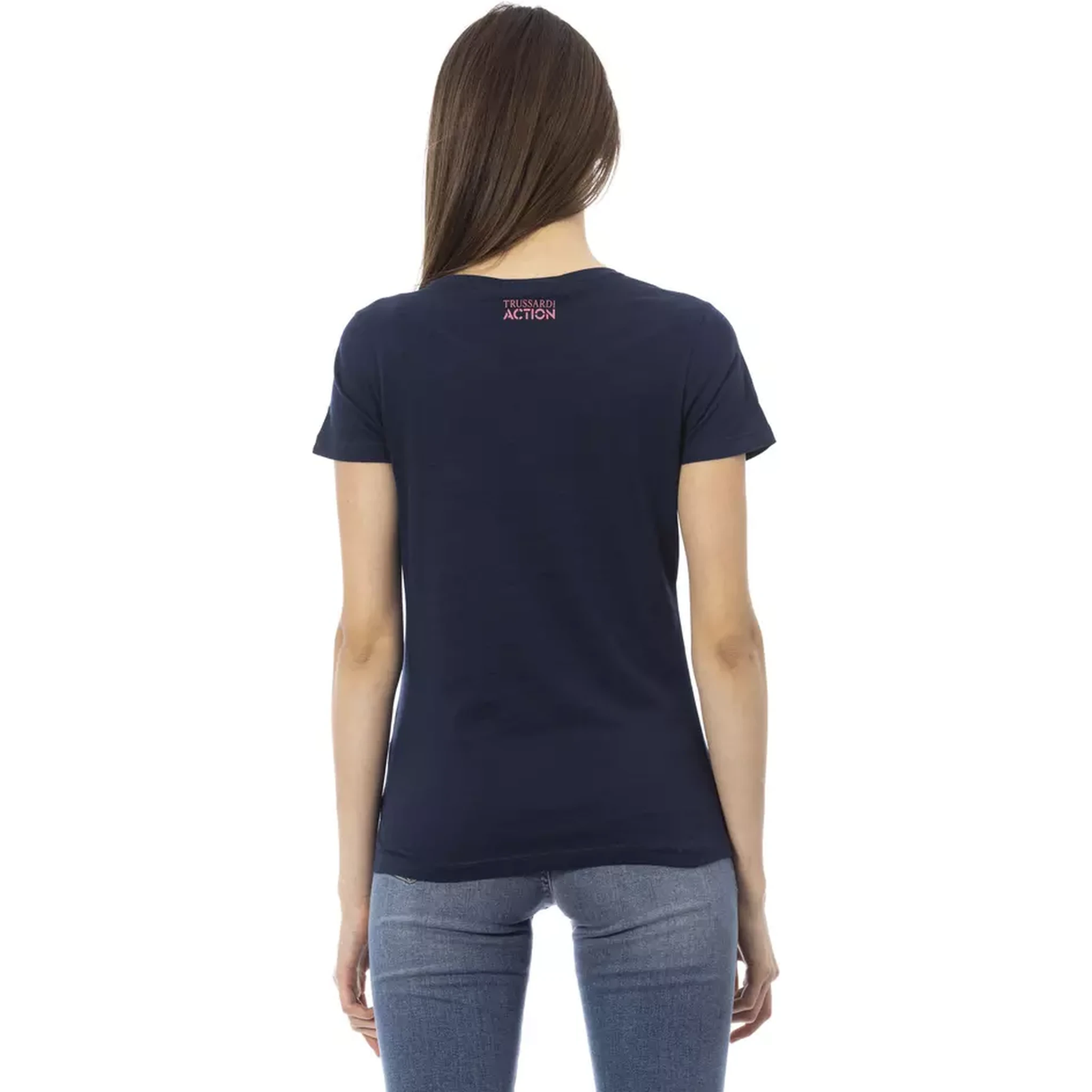 Blue Cotton T-Shirt