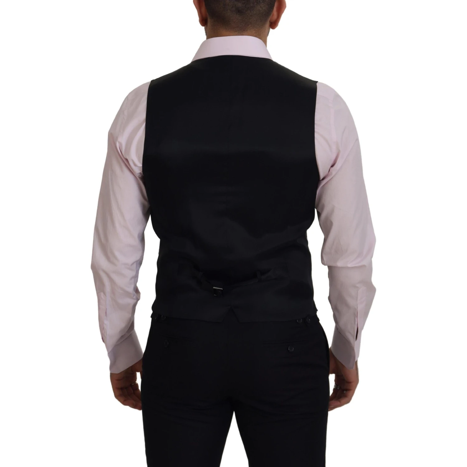 Multicolor Polyester Waistcoat Dress Formal Vest