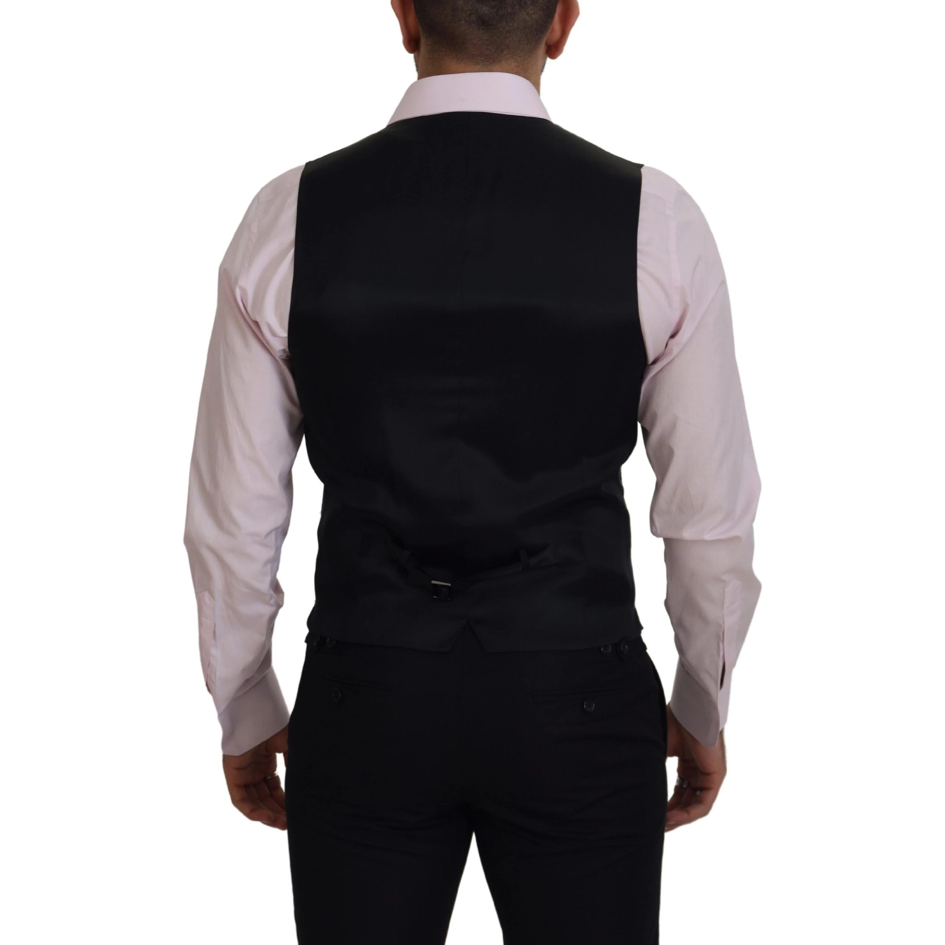Multicolor Polyester Waistcoat Dress Formal Vest