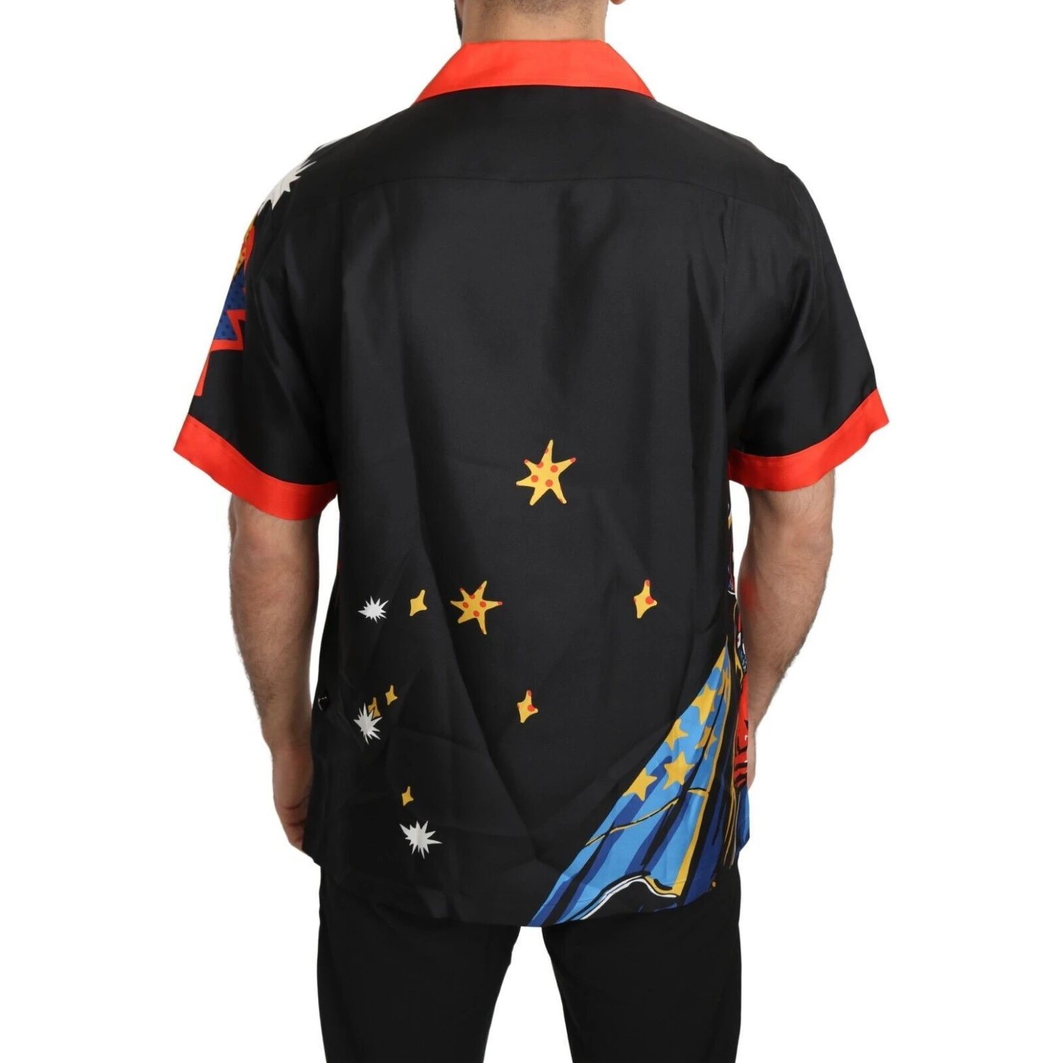 Multicolor Printed Short Sleeves Casual Shirt