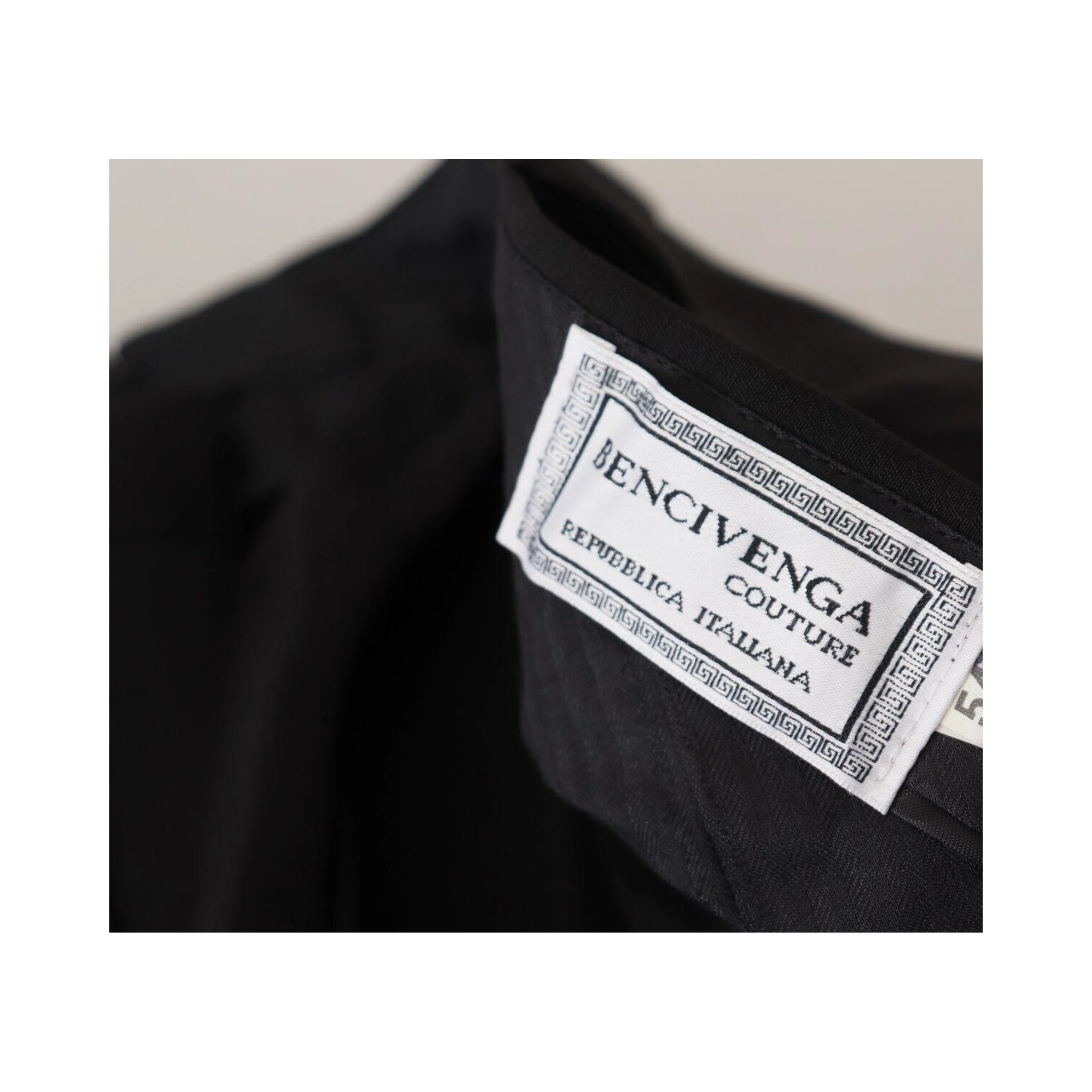 Black Straight Fit Men Formal Trousers Pants