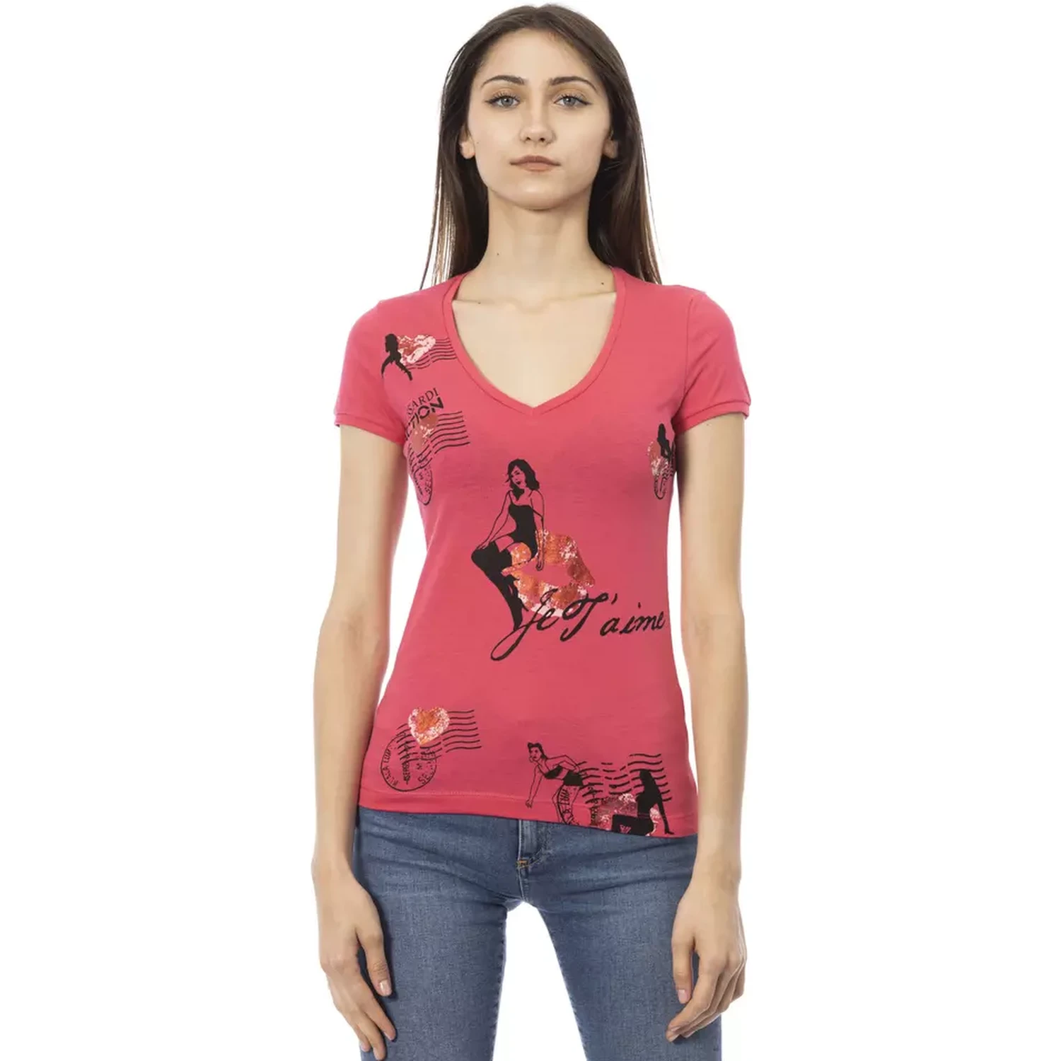 Multicolor Cotton T-Shirt