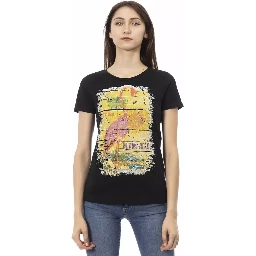 Black Cotton T-Shirt