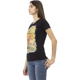 Black Cotton T-Shirt