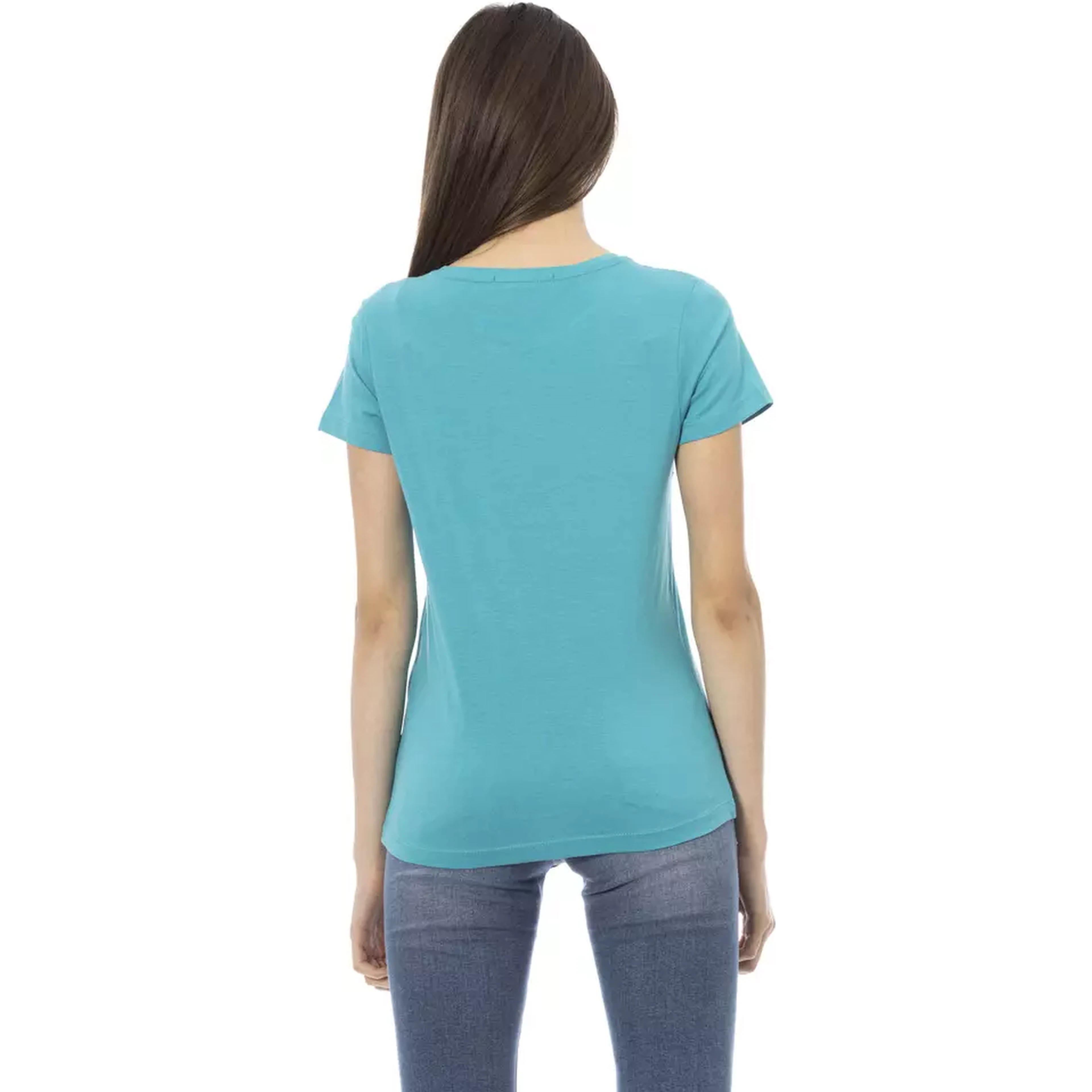 Light Blue Cotton T-Shirt