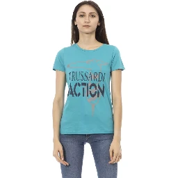Light Blue Cotton T-Shirt