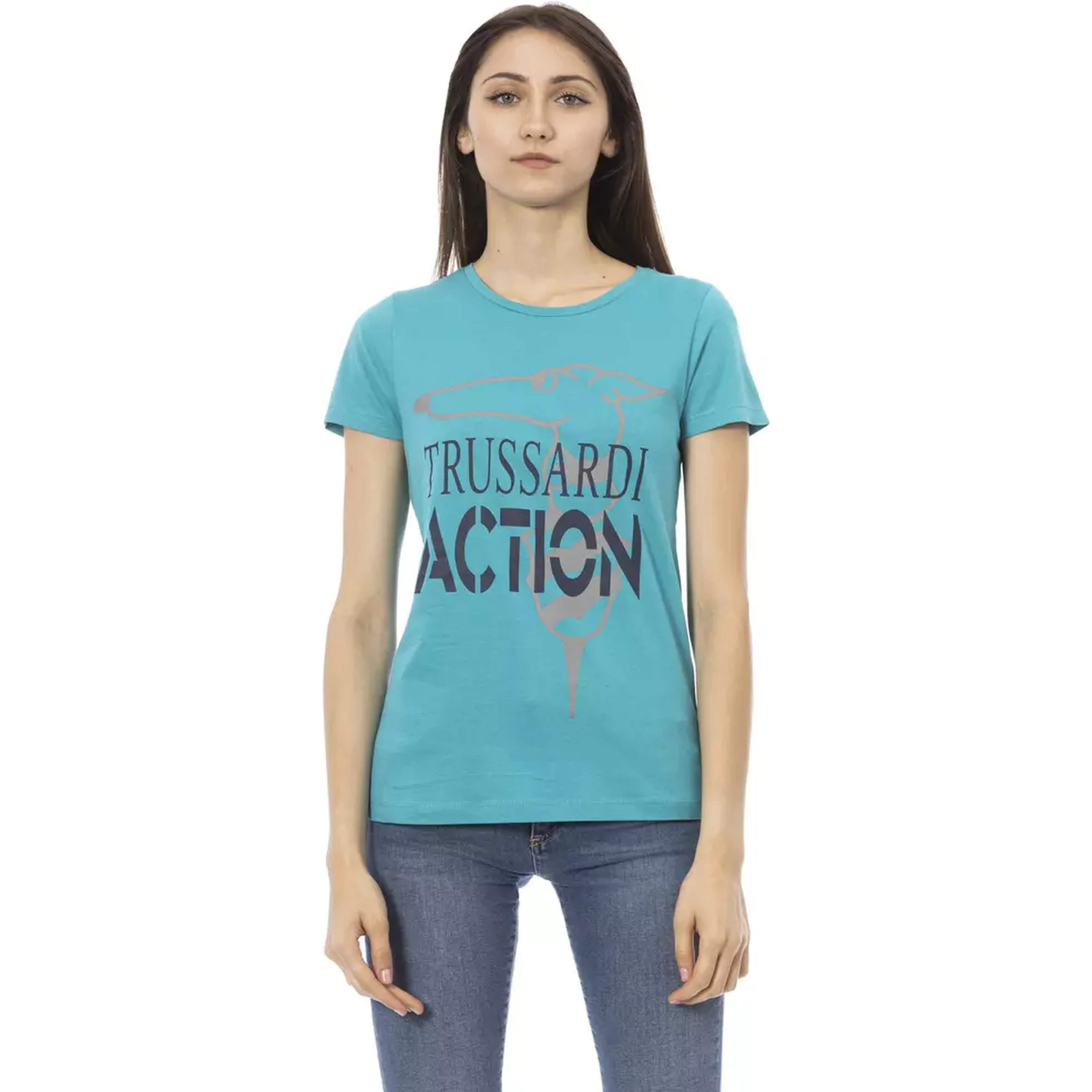 Light Blue Cotton T-Shirt