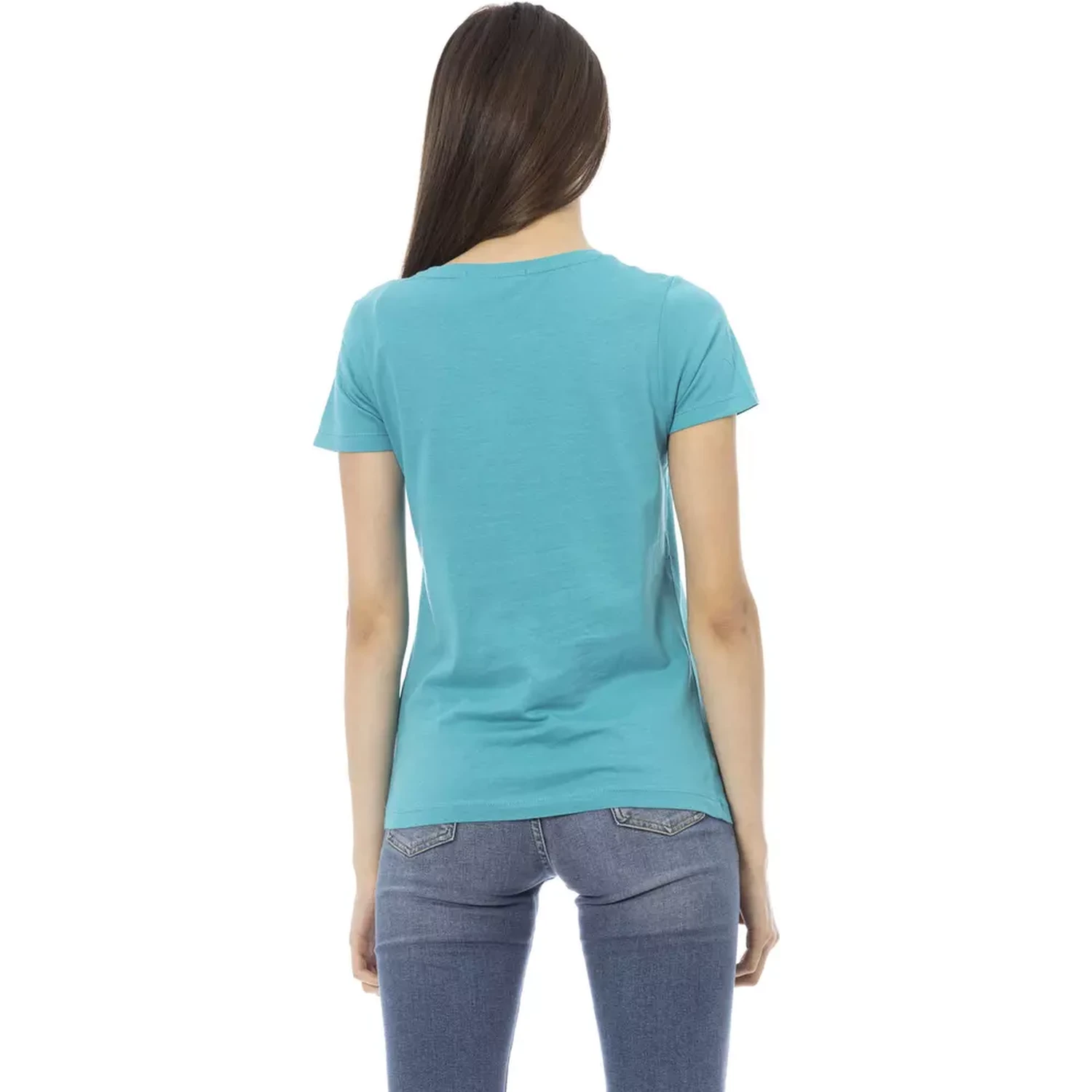 Light Blue Cotton T-Shirt