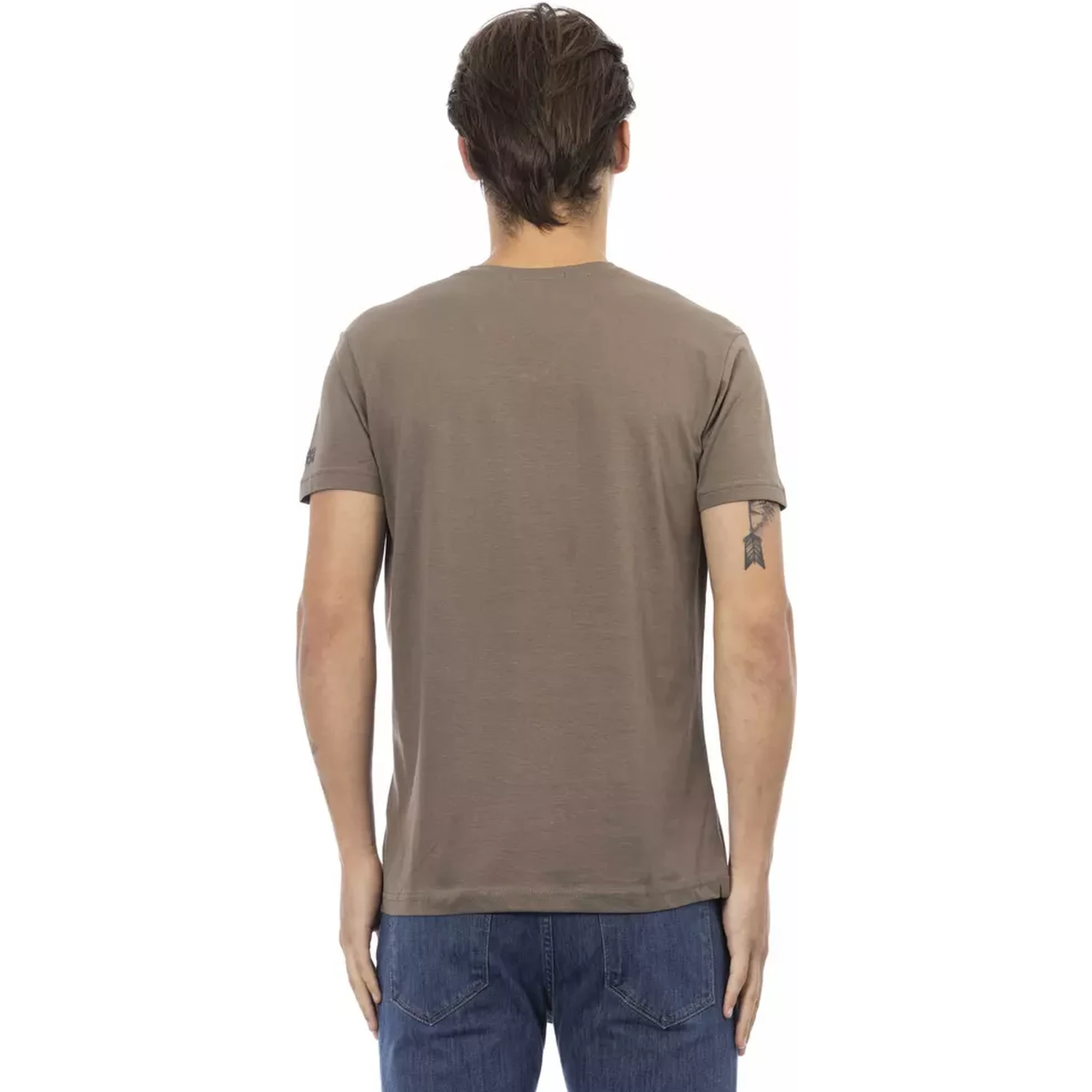 Brown Cotton T-Shirt