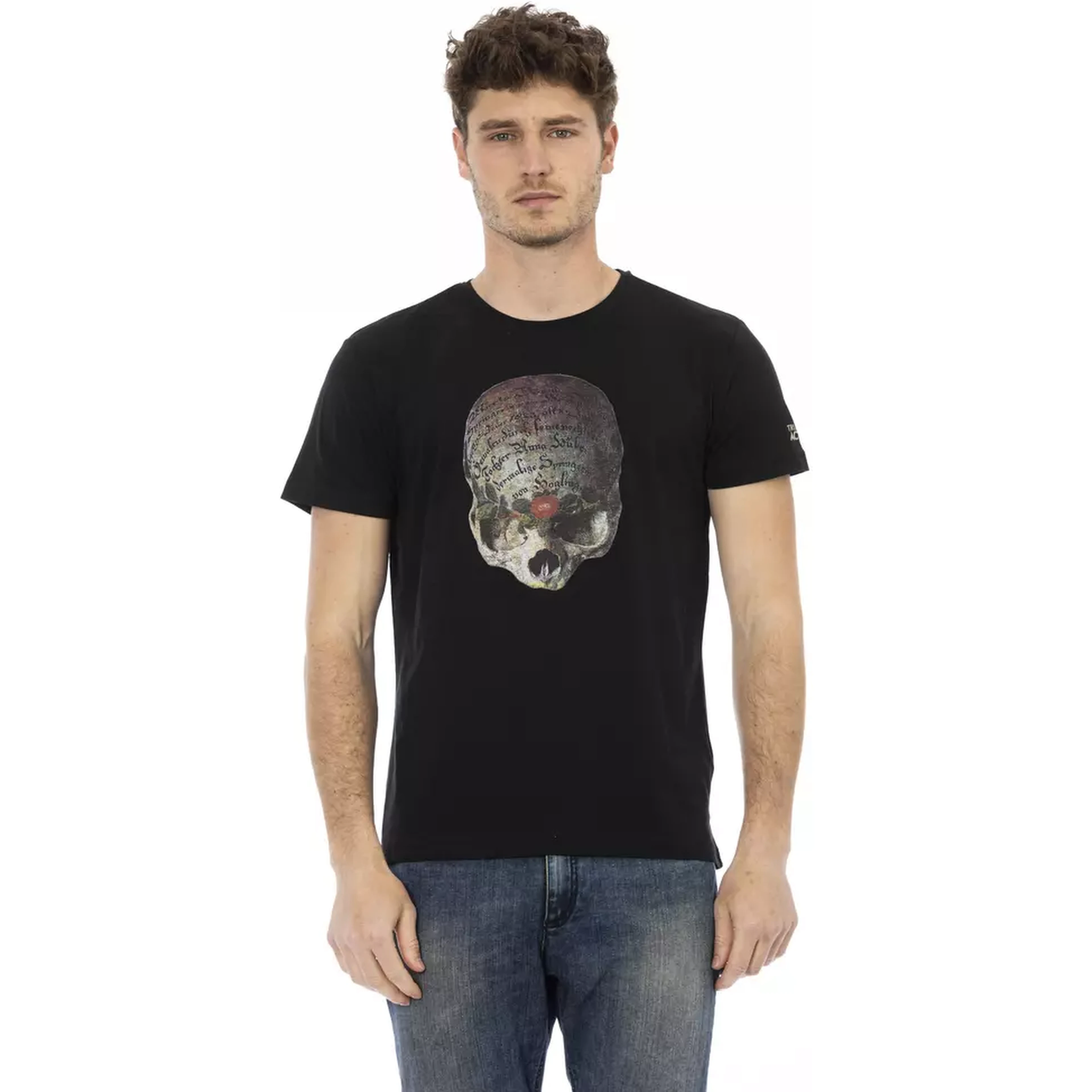 Black Cotton T-Shirt