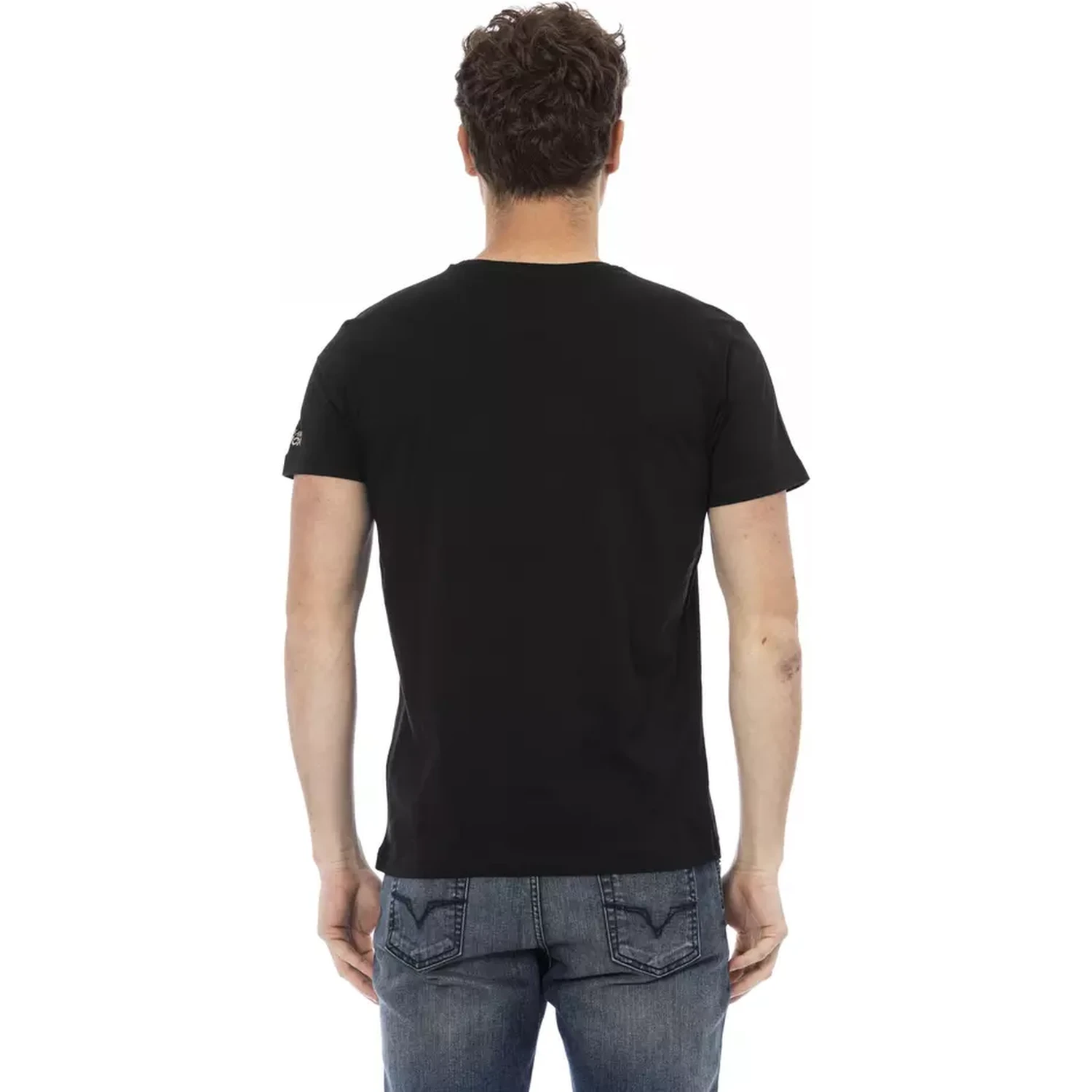 Black Cotton T-Shirt