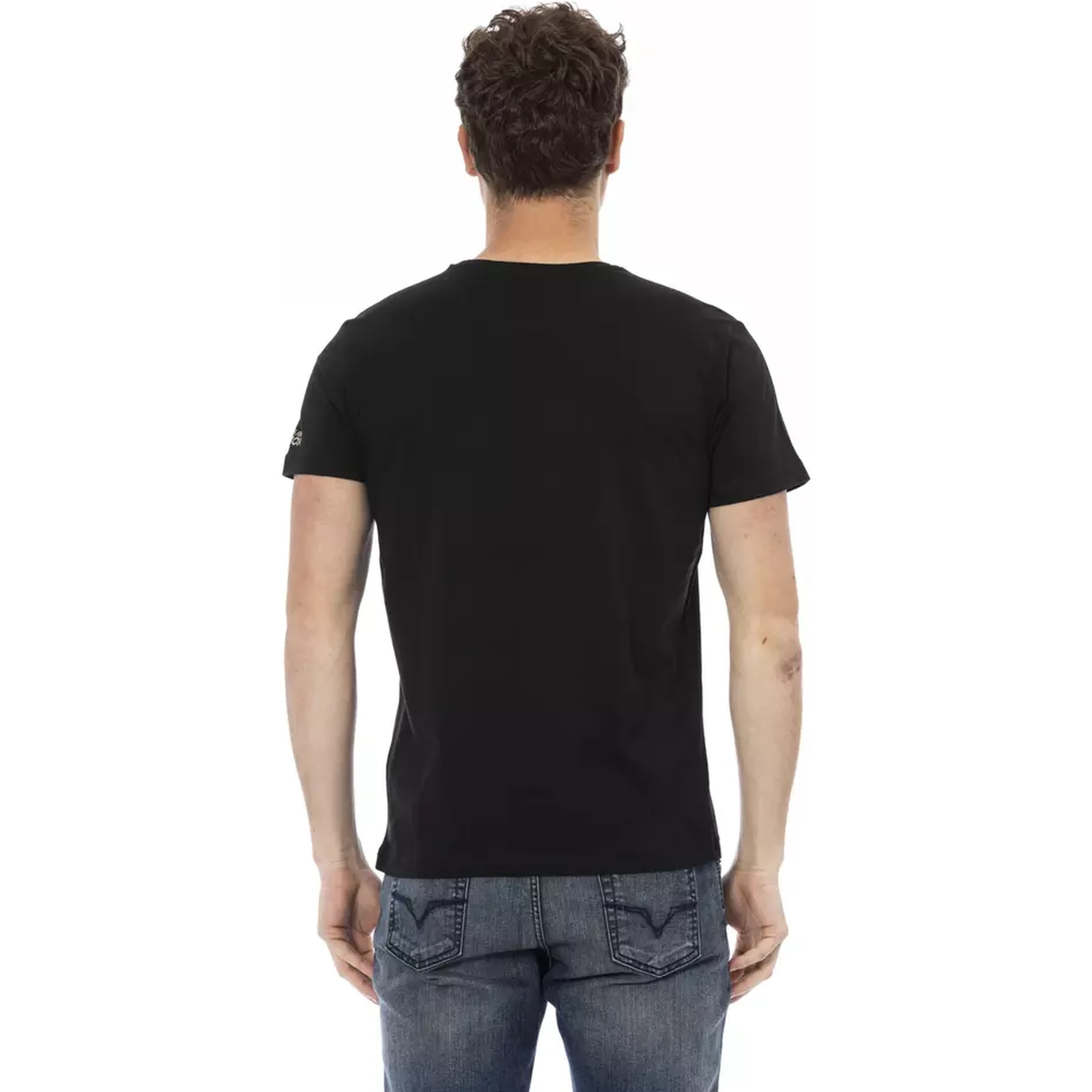 Black Cotton T-Shirt