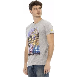 Gray Cotton T-Shirt