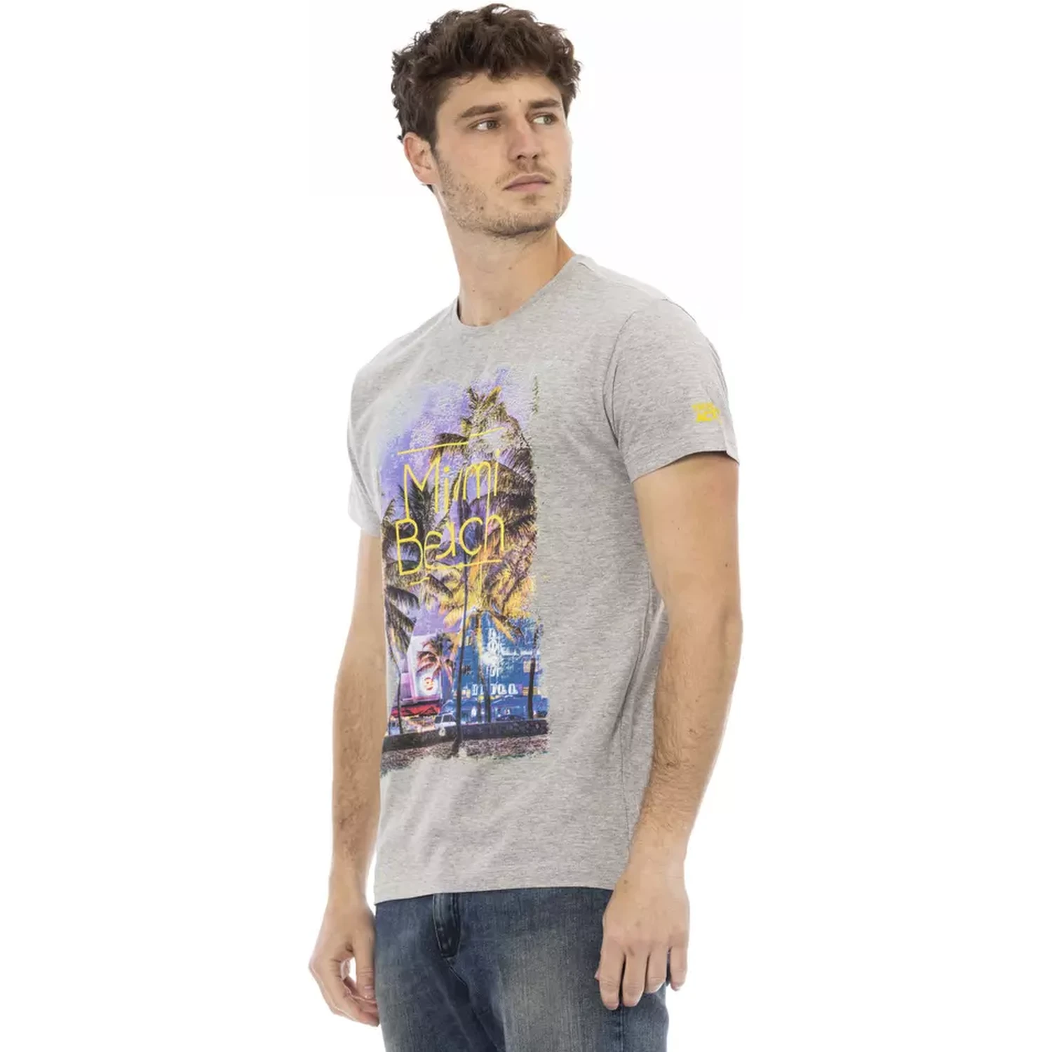Gray Cotton T-Shirt