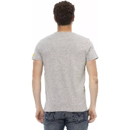 Gray Cotton T-Shirt