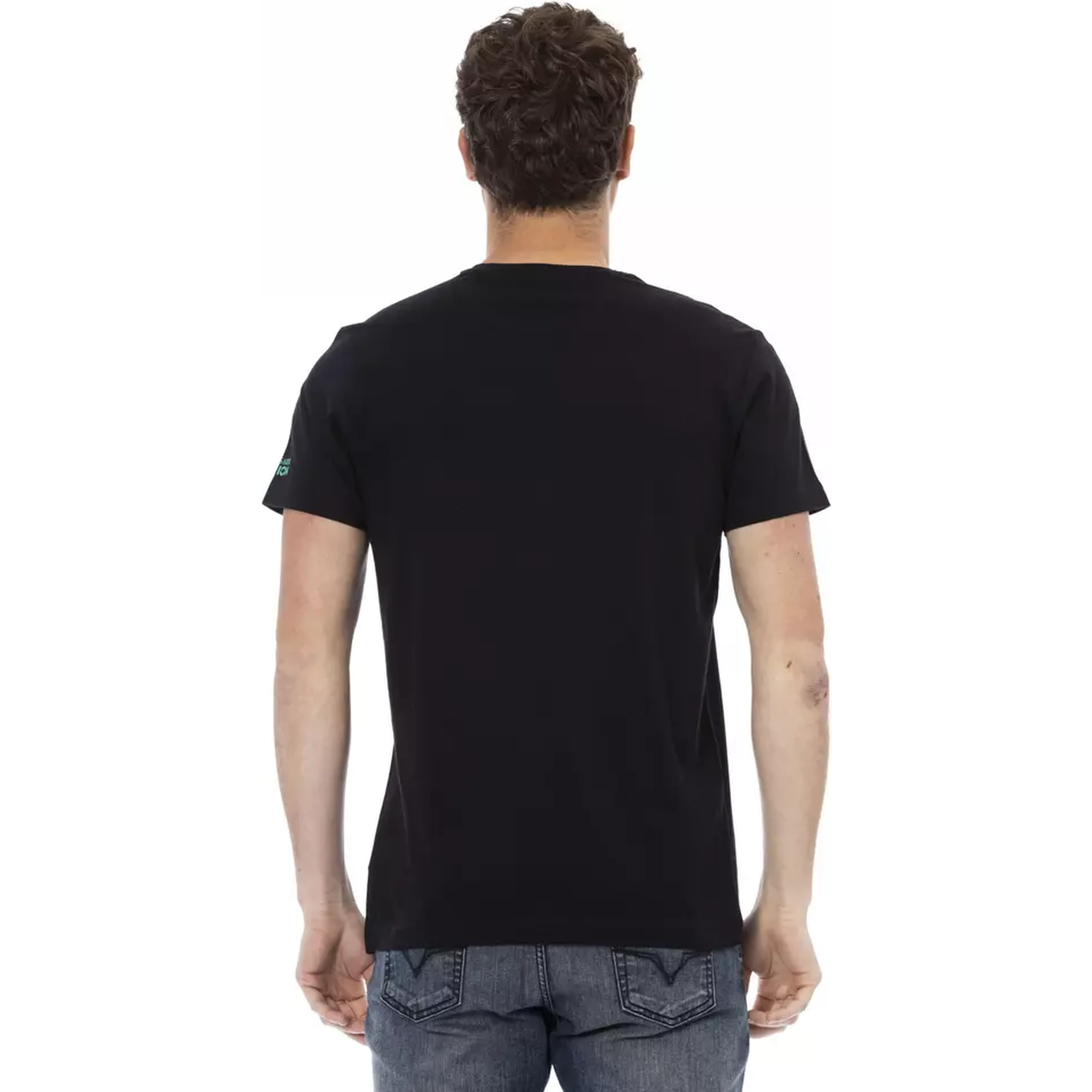 Black Cotton T-Shirt