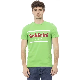 تيشيرت قطني أخضر