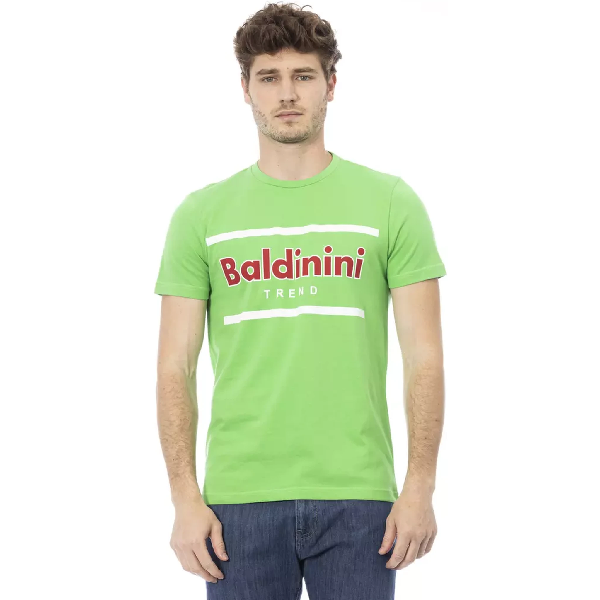 تيشيرت قطني أخضر