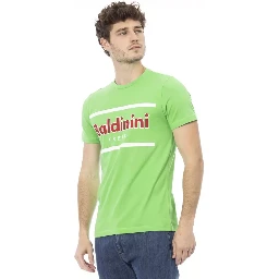 تيشيرت قطني أخضر