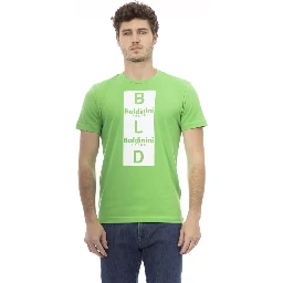Green Cotton T-Shirt