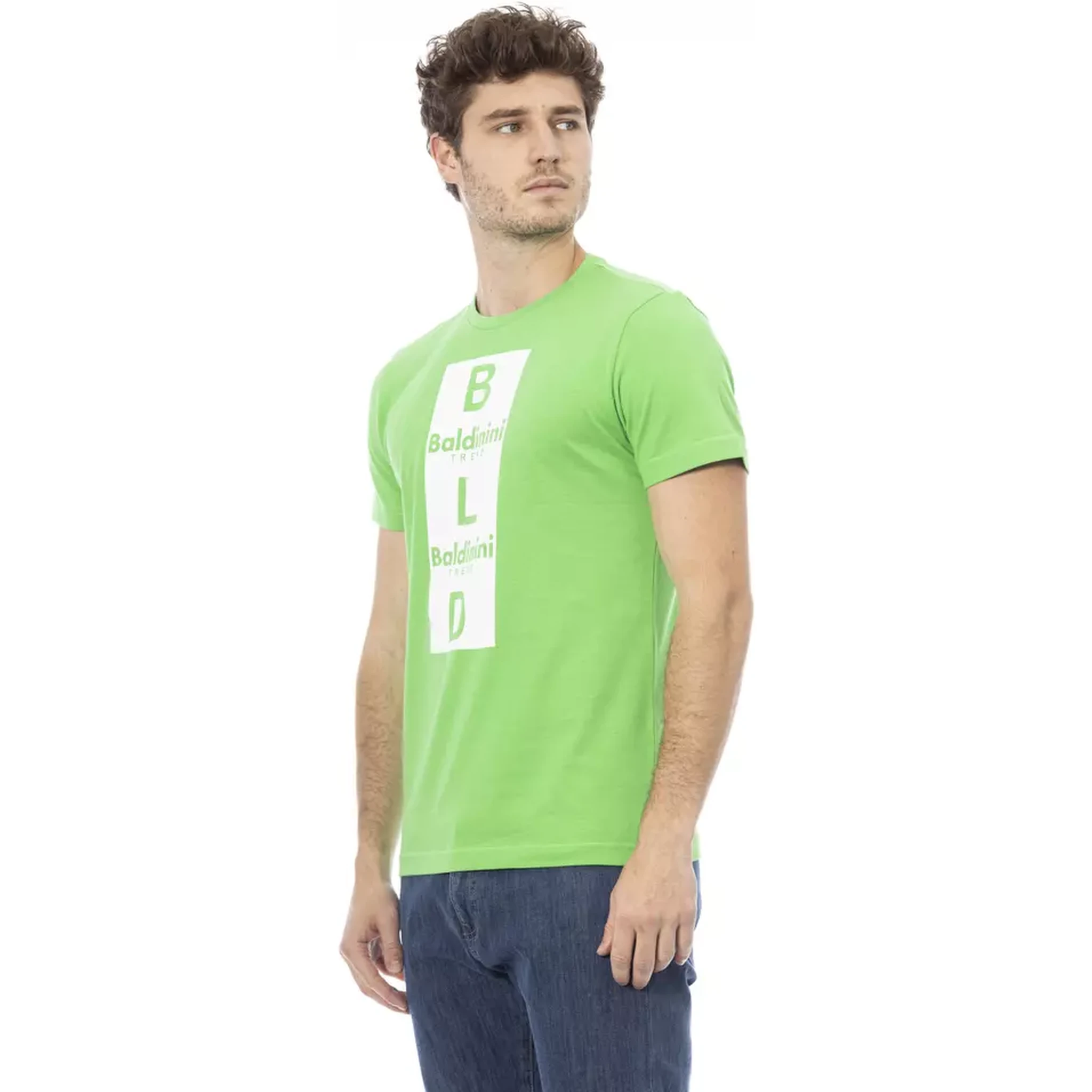 Green Cotton T-Shirt