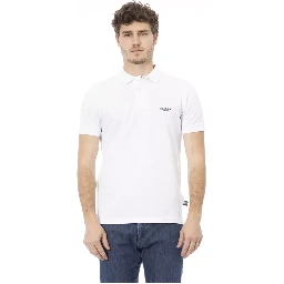 White Cotton Polo Shirt