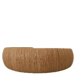 Beige Viscose Women Hair Headband Diadem