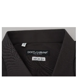 Gray SICILIA Slim Fit Stretch Dress Shirt