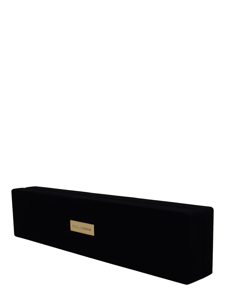 Black Velvet Logo Plaque Storage Bracelet Jewelry Box alternative