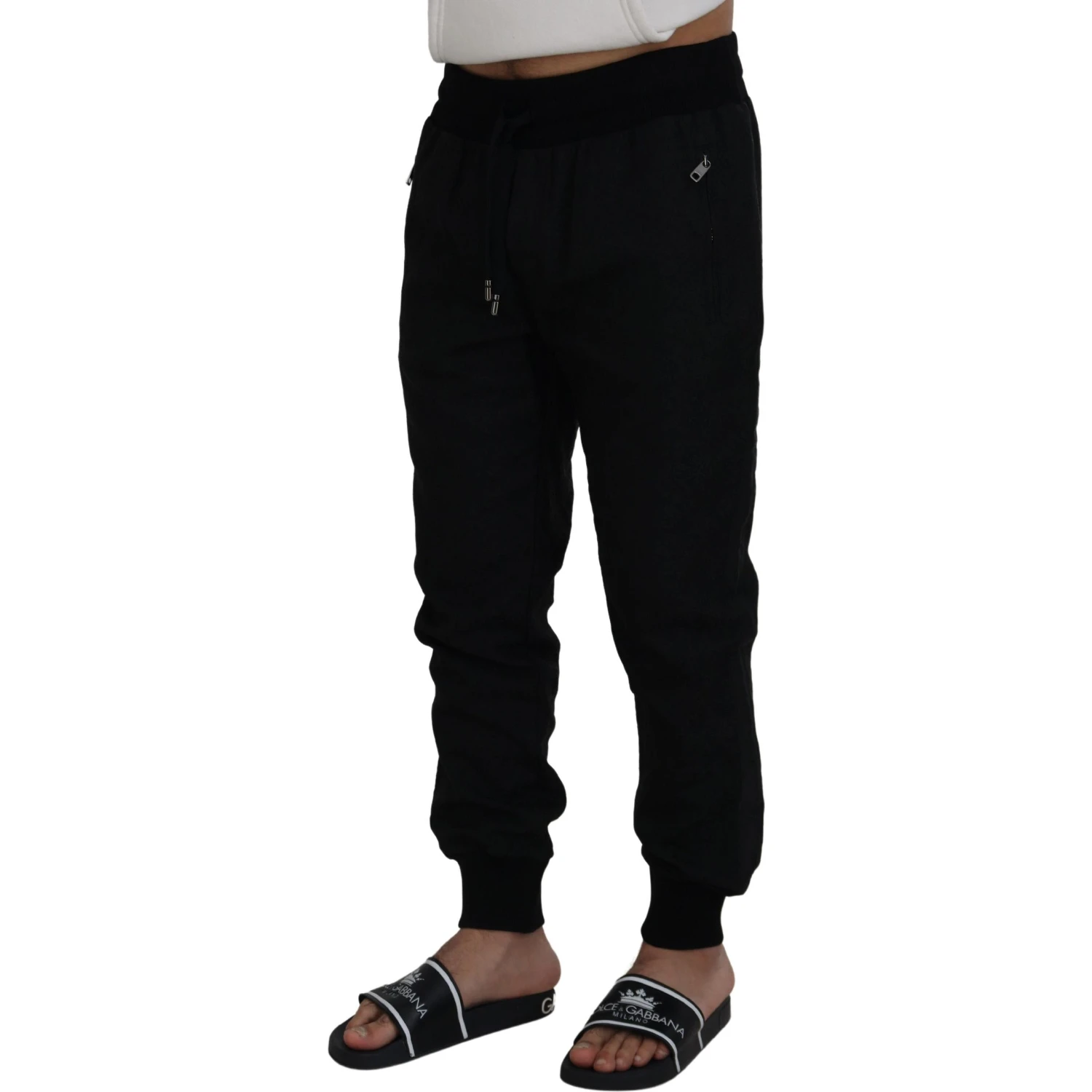 Black Men Casual Jogger Pants