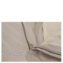 Off White Silk Mid Waist Chino Pants