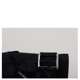 Black Cotton Chino Formal Pants