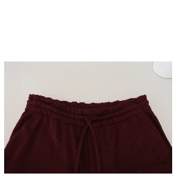 Maroon Bermuda Cargo Men Shorts