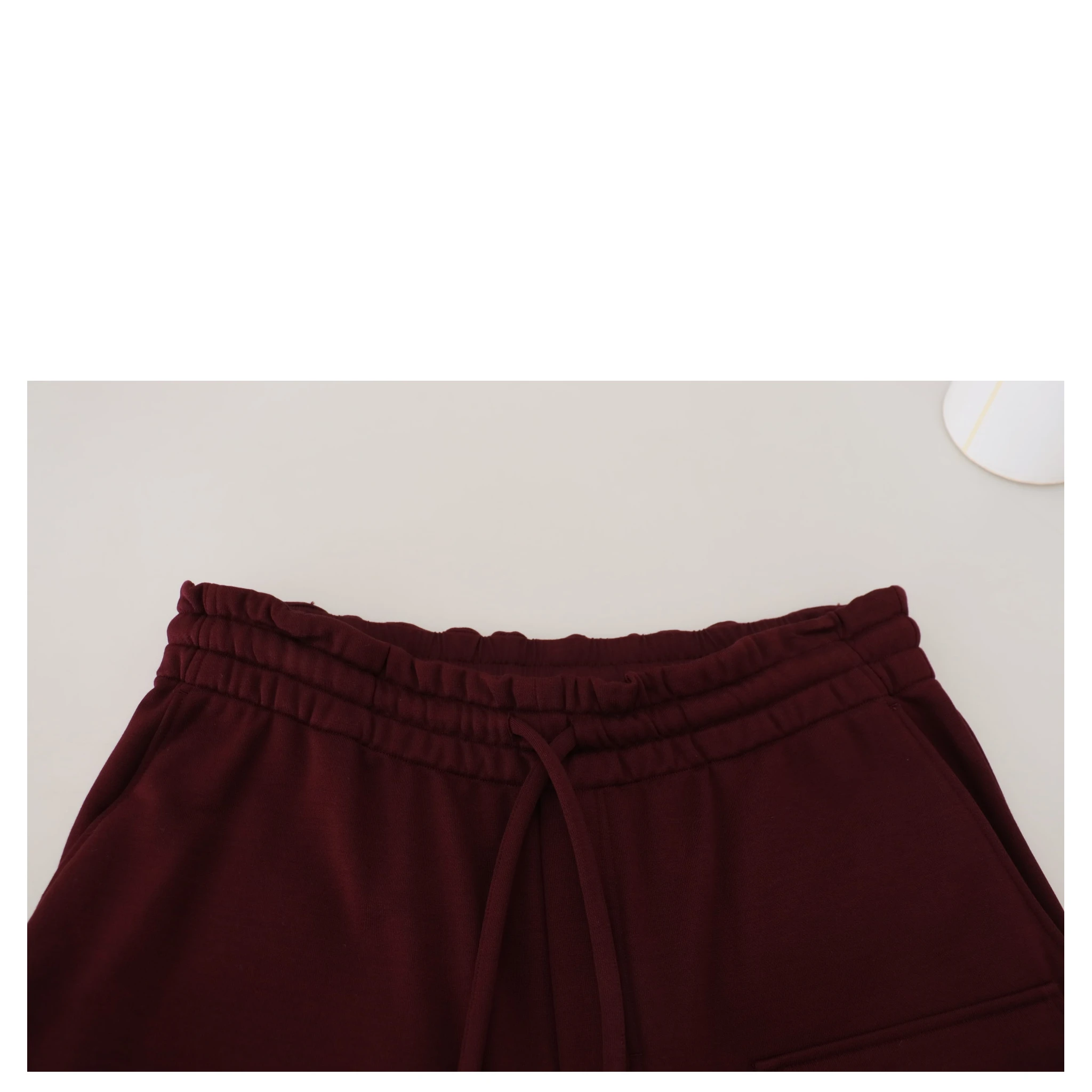 Maroon Bermuda Cargo Men Shorts
