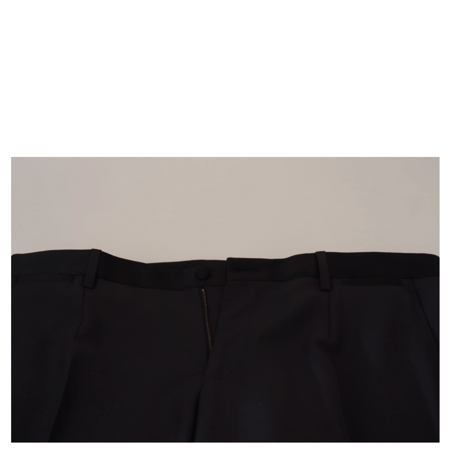 Black Wool Men Formal Pants
