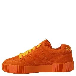 Orange Leather P.j. Tucker Sneakers Shoes