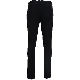 Black Tapered Dress Formal Pants
