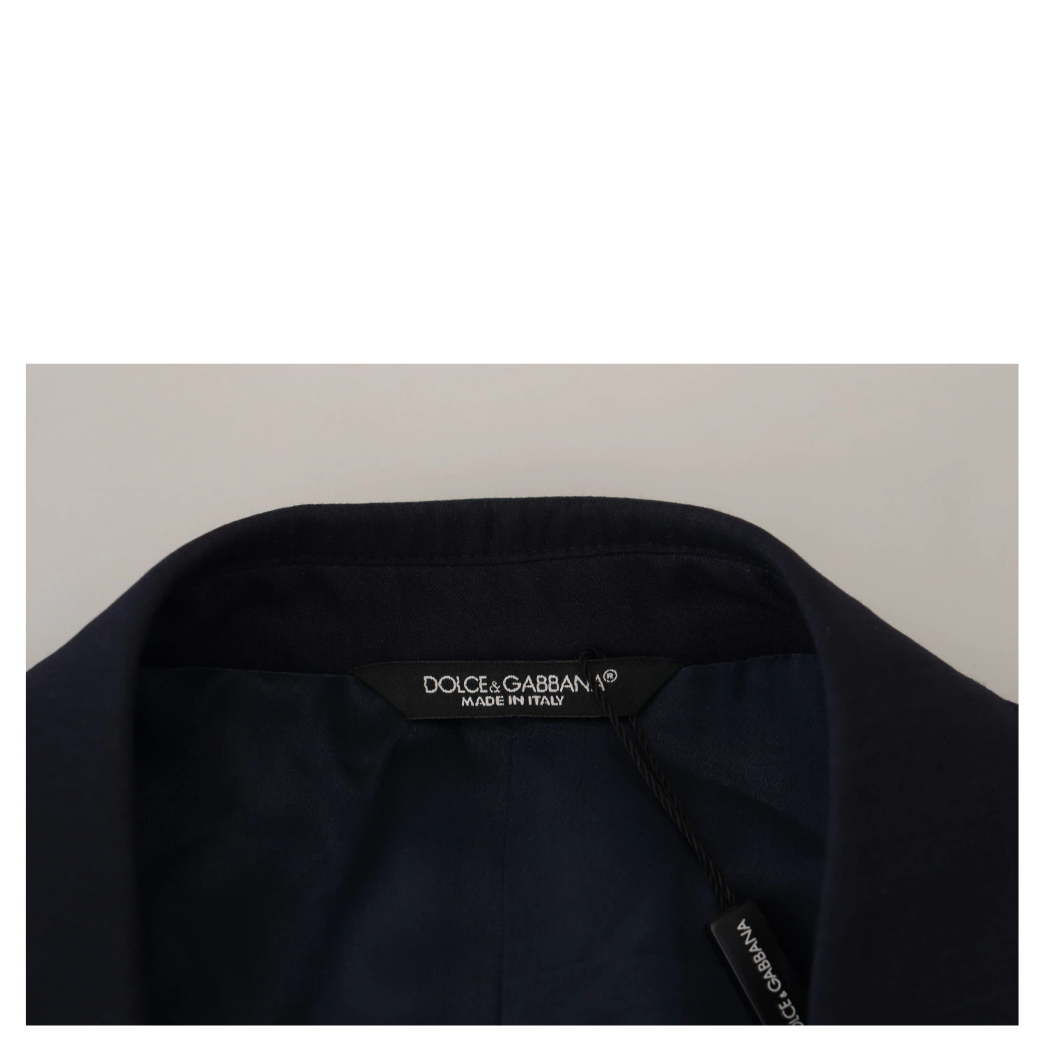 Blue Wool Slim Fit Formal Coat Blazer