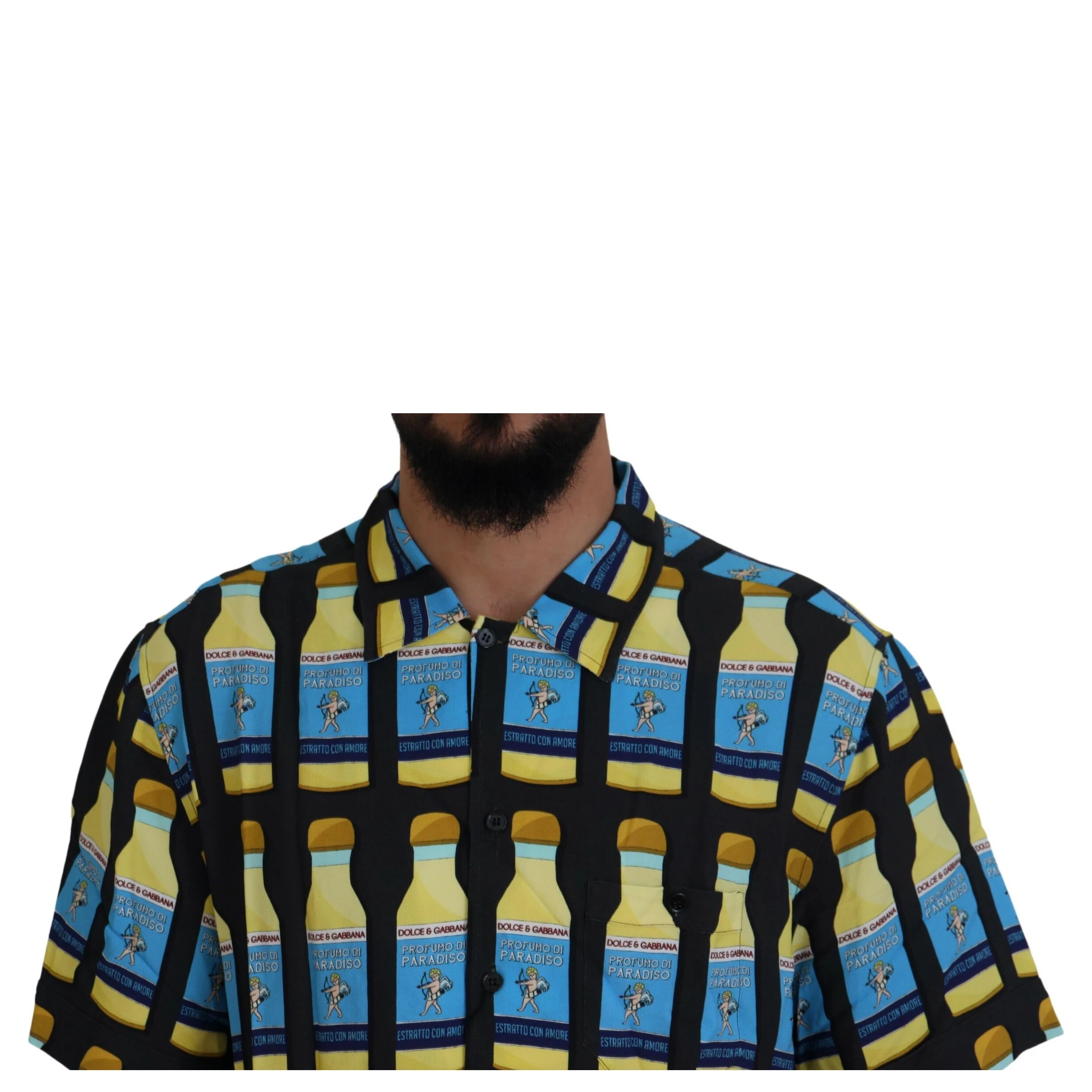 Multicolor Printed Viscose Casual Shirt