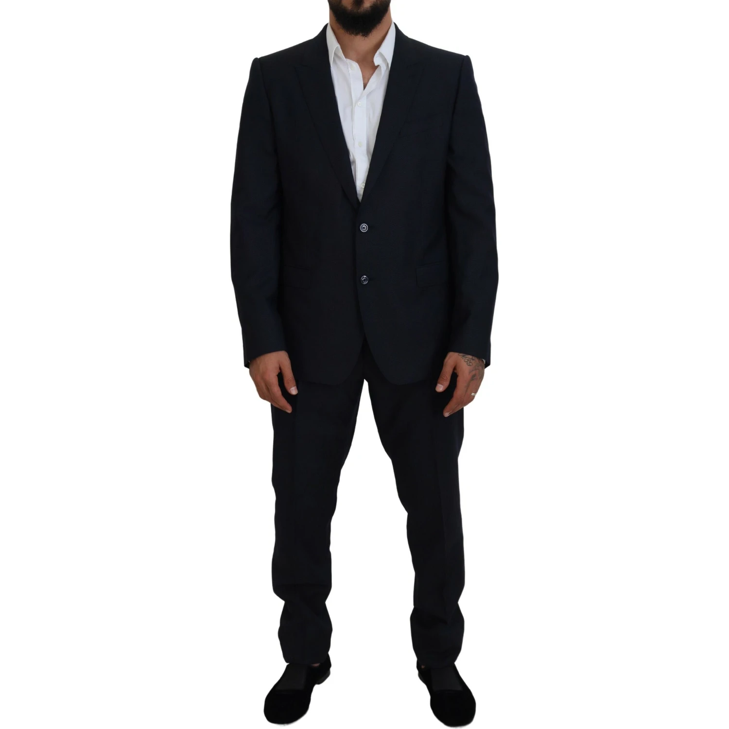 Blue Single Breasted 2 Piece MARTINI Suit