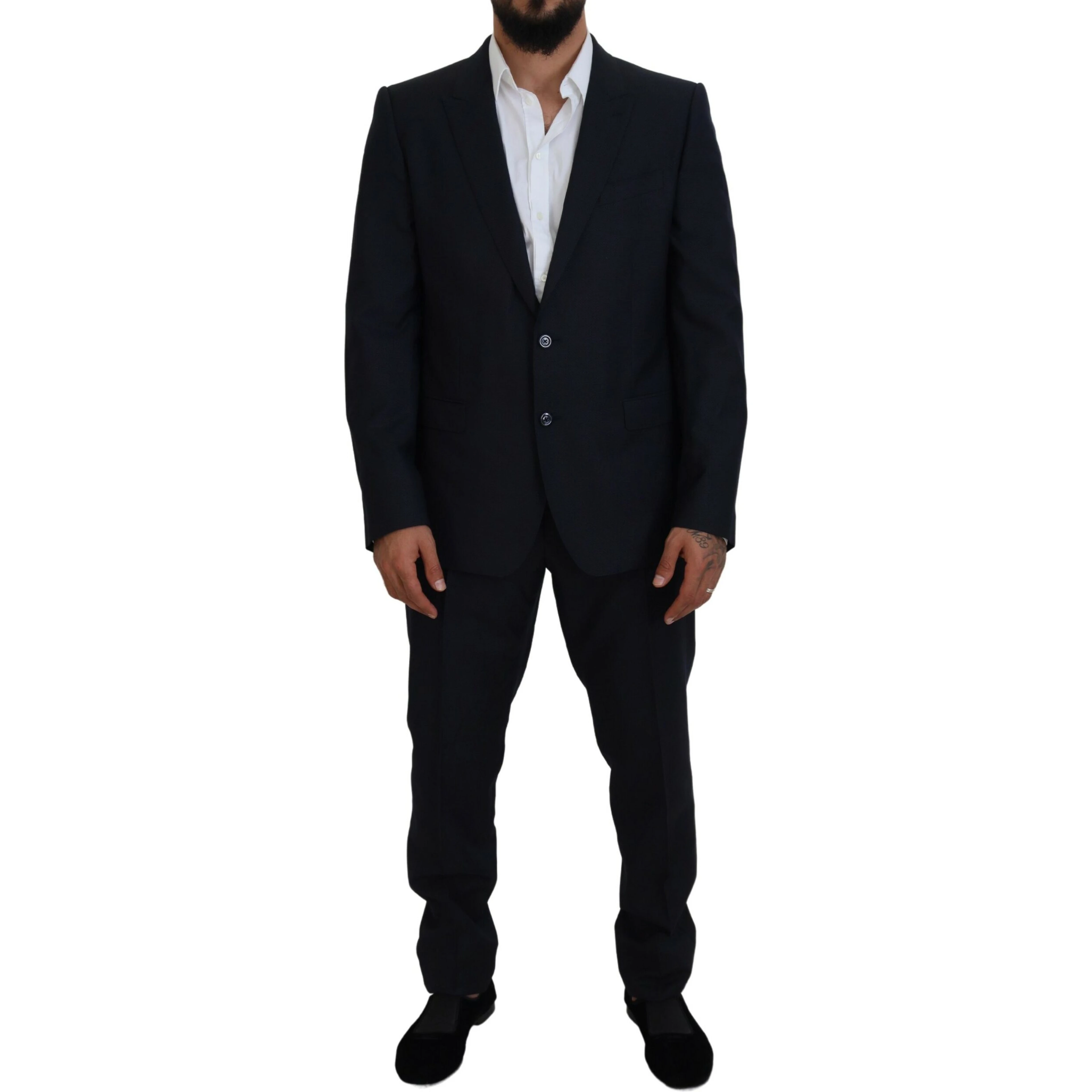 Blue Single Breasted 2 Piece MARTINI Suit
