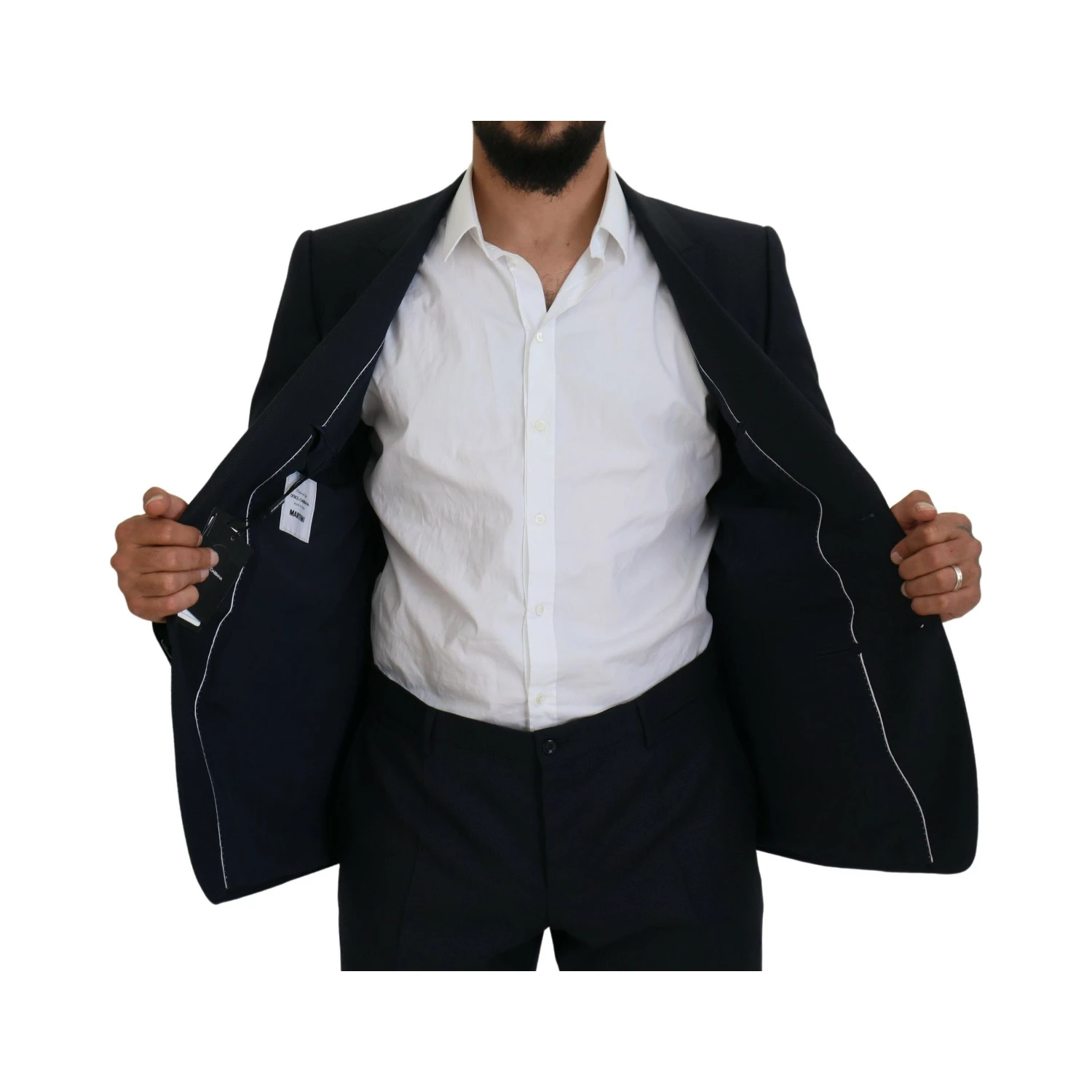 Blue Single Breasted 2 Piece MARTINI Suit