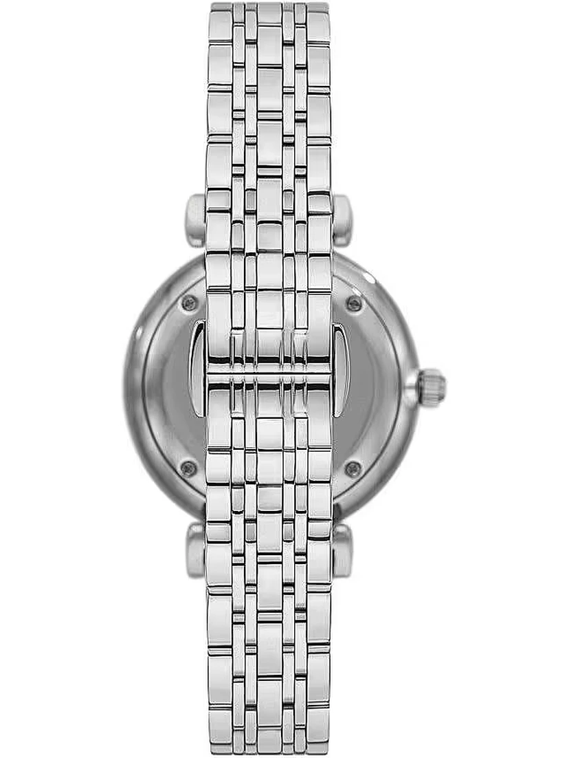 Silver Steel Quartz Watch