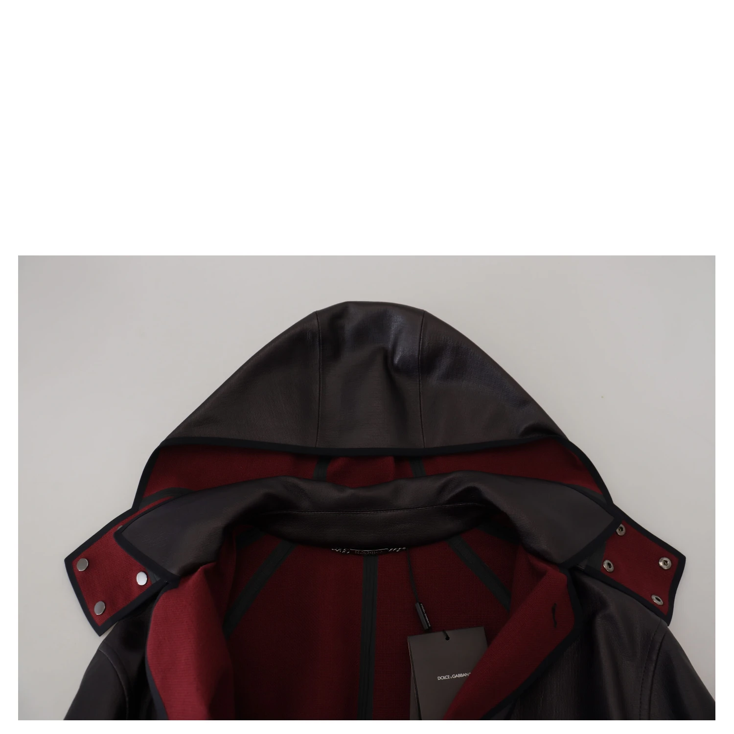 Black Trench Hooded Parka Cotton Jacket